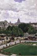Claude Monet Garden of the Princess painting
